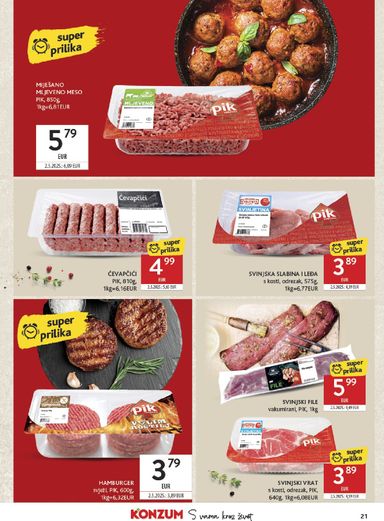 Katalog Konzum - Konzum vrijedi od 14.10. do 20.10. - stranica 21