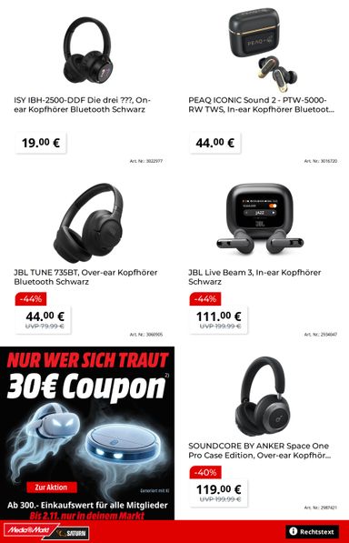 Prospekt Saturn - Saturn - Black Friday gültig ab 27.10. bis 13.11. - seite 7
