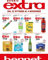 Bennet - Offerte Extra valido da giovedì 22/10/2026