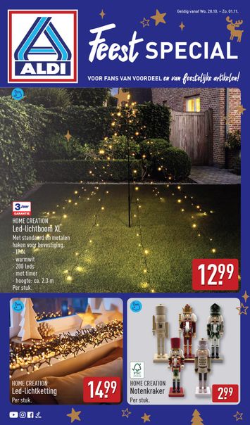 Folder ALDI - ALDI - Feestspecial van 28-10 tot 01-11 - side 1