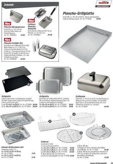 Prospekt toom - Toom - Grills & Zubehör gültig ab 01.03. bis 31.12. - seite 33