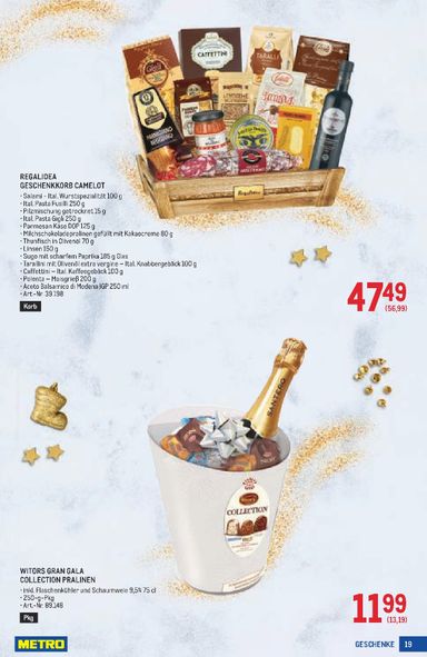 METRO-Flugblatt - Metro - Weihnachtsdeko gültig ab 15.10. bis 24.12. - seite 19