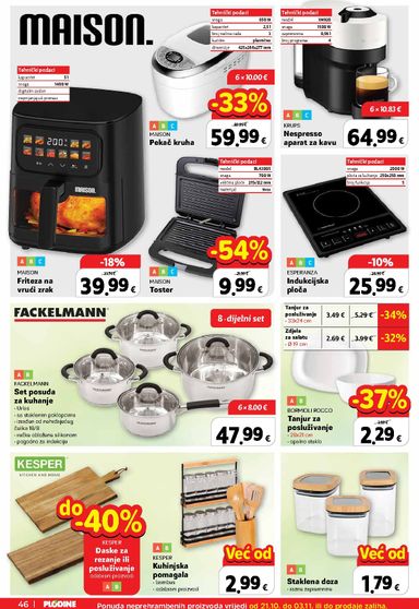 Katalog Plodine - Plodine vrijedi od 21.10. do 27.10. - stranica 46