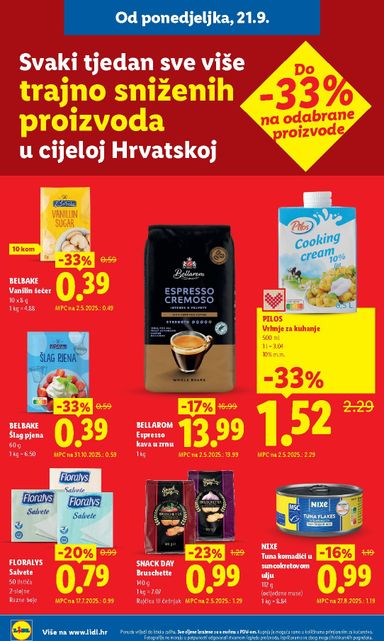 Katalog Lidl - Lidl - Svaki tjedan trajno snižene cijene vrijedi od 05.10. do 31.10. - stranica 10