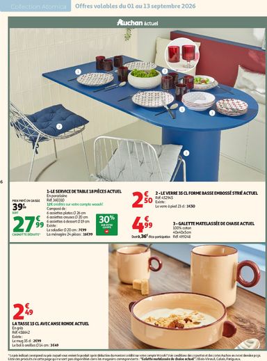 Catalogue Auchan - Auchan - Inspiration déco valable dès le 01/09 au 01/11 - page 6