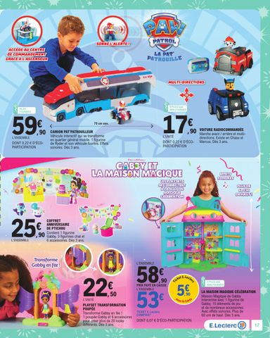 Catalogue E.Leclerc - E.Leclerc - Jouets de Noël valable dès le 20/10 au 05/12 - page 17