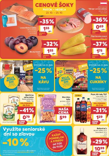 Leták Billa - Billa od 21.10. do 27.10. - strana 24