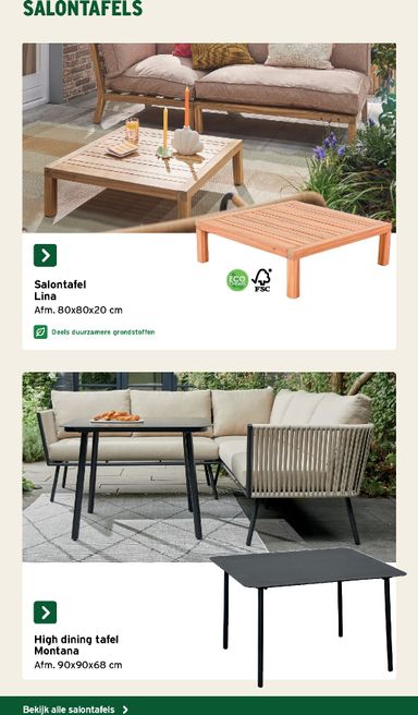 Folder Gamma - Gamma - Tuinmeubelen Special van 17/06 tot 31/12 - side 30