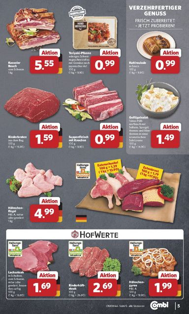 Prospekt Combi - Combi gültig ab 26.10. bis 30.10. - seite 5