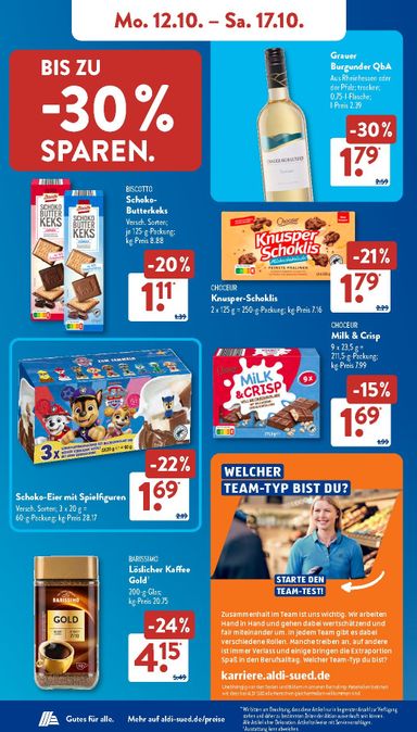 Prospekt ALDI Süd - ALDI SÜD gültig ab 12.10. bis 17.10. - seite 11