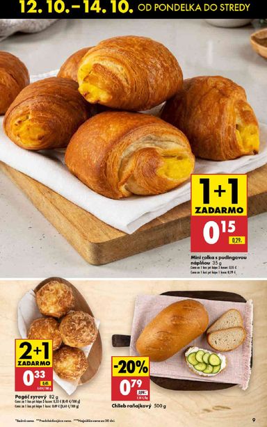 Leták Biedronka - Biedronka - Čerstvá pondelková ponuka od 12.10. do 14.10. - strana 9