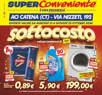 Volantino Super Conveniente - Super Conveniente - Aci Catena valido dal 13/10 al 22/10 - pagina 1