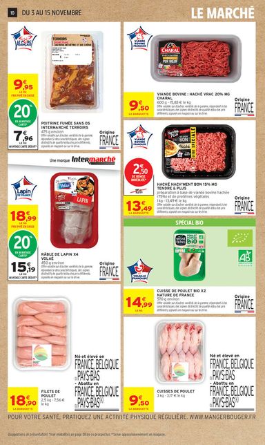 Catalogue Intermarché - Intermarché valable dès le 03/11 au 15/11 - page 10