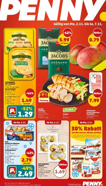 Prospekt PENNY - PENNY gültig ab 02.11. bis 07.11. - seite 1