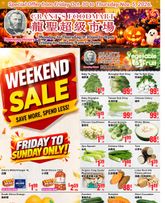 Oceans - Grant's Foodmart Flyer Valid from Friday 2026-10-30