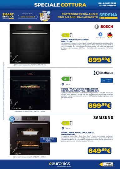 Volantino Euronics - Euronics - Cottura valido dal 22/10 al 04/11 - pagina 4
