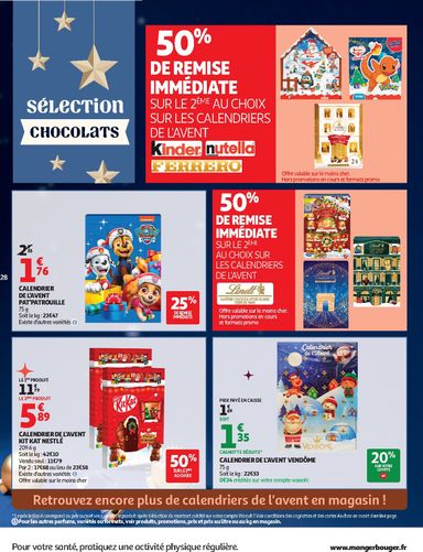 Folder Auchan - Auchan Supermarché van 03/11 tot 07/11 - side 28