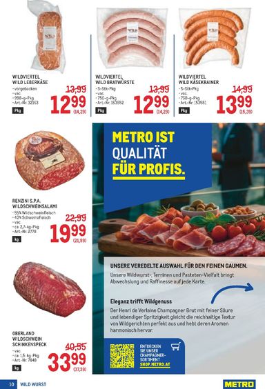METRO-Flugblatt - Metro - Wild Spezial gültig ab 17.09. bis 25.11. - seite 10