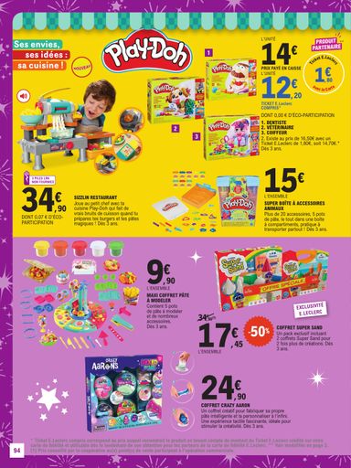Catalogue E.Leclerc - E.Leclerc - Jouets valable dès le 13/10 au 05/12 - page 94