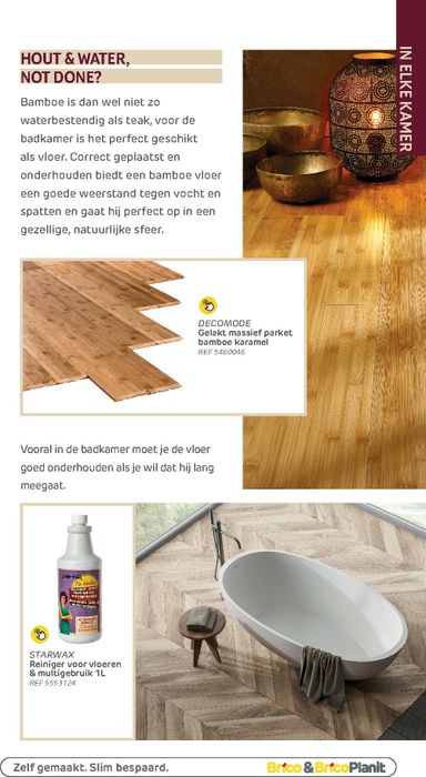 Folder Brico - Brico - Vloer Magazine van 01/01 tot 31/12 - side 62