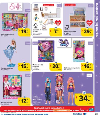 Folder Carrefour - Carrefour - Catalogue Jouets van 14/10 tot 06/12 - side 31