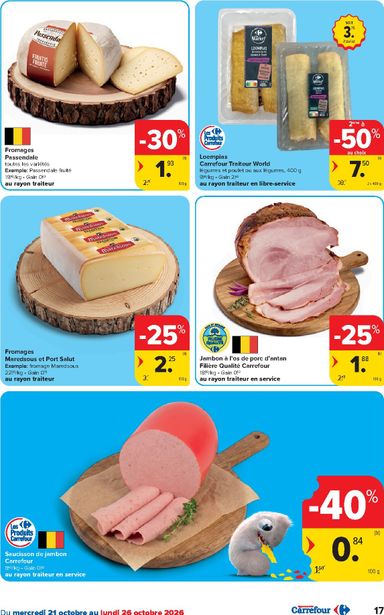 Folder Carrefour - Carrefour Hypermarchés van 21/10 tot 02/11 - side 17