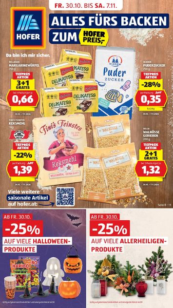 HOFER-Flugblatt - HOFER gültig ab 30.10. bis 07.11. - seite 1
