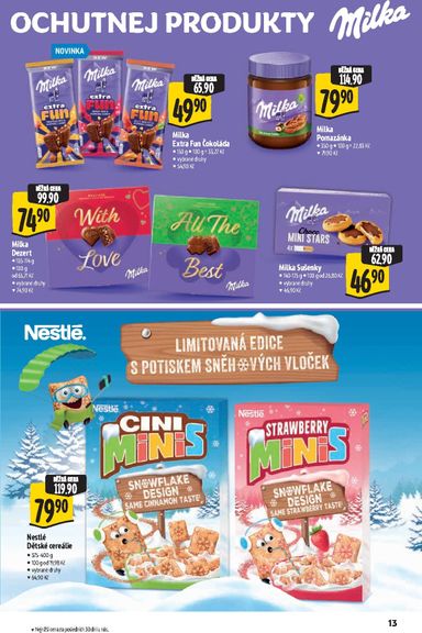 Leták Albert - Albert Hypermarket - Značková kvalita od 21.10. do 03.11. - strana 13