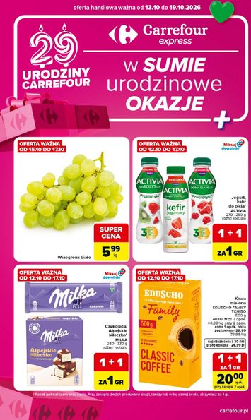 Gazetka Carrefour - Carrefour - Express 2 od 13.10. do 19.10. - strona 1
