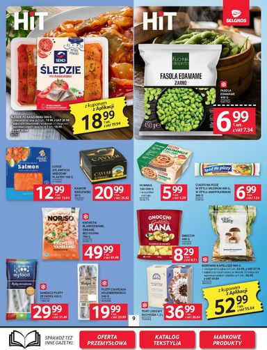 Gazetka Selgros - Selgros cash&carry - Oferta spożywcza od 22.10. do 04.11. - strona 9
