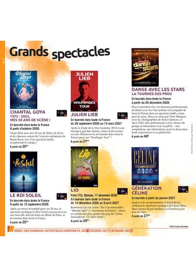 Catalogue Carrefour Market - Carrefour Market - Le Book Des Sorties Automne valable dès le 02/10 au 07/02 - page 6