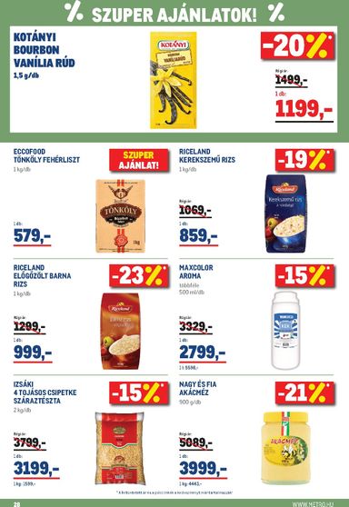 Akciós újság Metro - Metro érvényes 10.01.-tól 10.31.-ig - 28 oldal