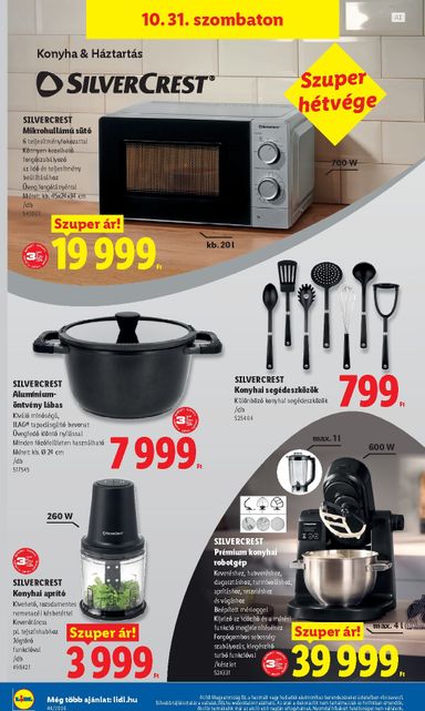 Akciós újság Lidl - Lidl - Nonfood érvényes 10.29.-tól 11.04.-ig - 14 oldal