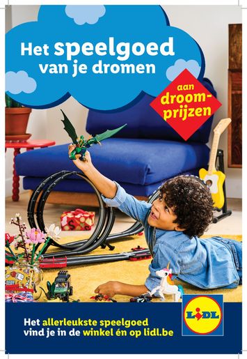 Folder Lidl - Lidl - Speelgoedboekje van 21/10 tot 24/11 - side 1