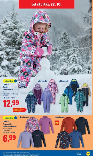 Leták Lidl - Lidl od 19.10. do 25.10. - strana 113
