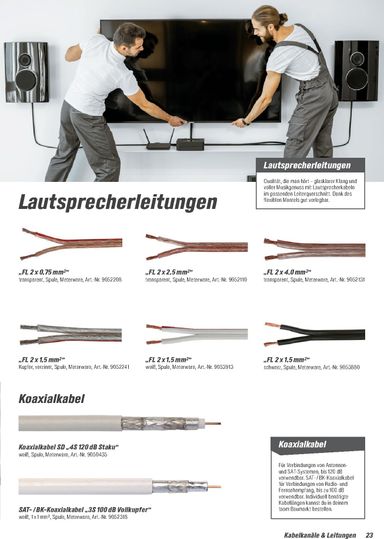 Prospekt toom - Toom - Elektro-Installation gültig ab 01.03. bis 31.12. - seite 23