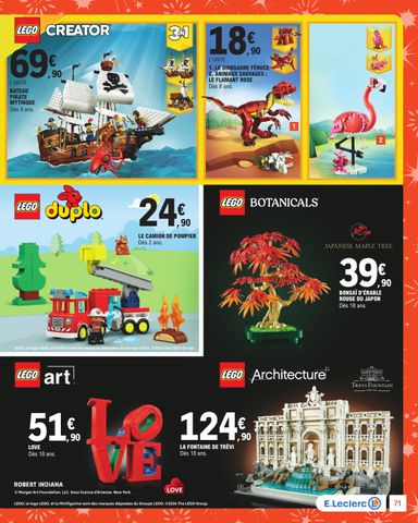 Catalogue E.Leclerc - E.Leclerc - Jouets de Noël valable dès le 20/10 au 05/12 - page 71
