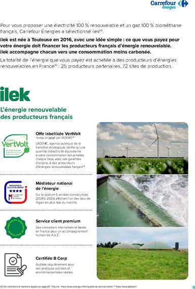 Catalogue Carrefour - Carrefour - Livre Blanc 2026 Energies valable dès le 22/09 au 31/10 - page 9