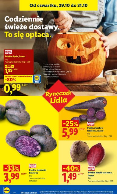 Leták Lidl Polsko - Lidl Polsko od 29.10. do 31.10. - strana 50