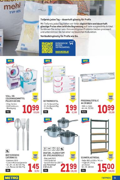 METRO-Flugblatt - Metro - Profi gültig ab 29.10. bis 11.11. - seite 31