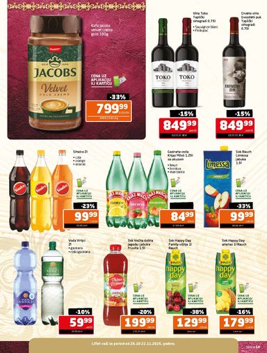 Katalog Gomex - Gomex - Kad se slavi nek' se prepričava od 26.10 do 22.11 - strana 10