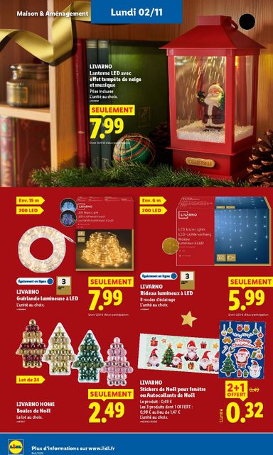 Catalogue Lidl - Lidl valable dès le 29/10 au 04/11 - page 58