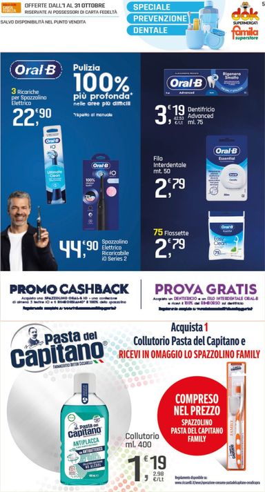 Volantino DOK - DOK - Speciale Prevenzione Dentale valido dal 01/10 al 31/10 - pagina 5