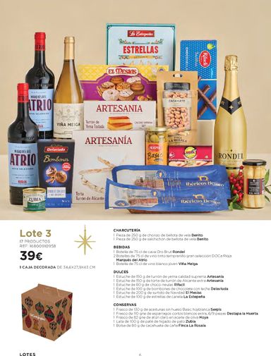Folleto El Corte Inglés - El Corte Inglés - Cestas de Navidad del 09/10 al 25/12 - página 6