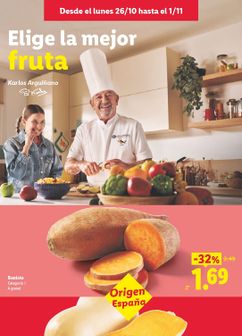 Lidl folleto válido a partir del lunes 26/10