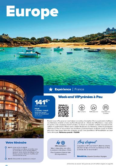 Catalogue Carrefour - Carrefour - Séjours & Circuits valable dès le 14/08 au 31/03 - page 44