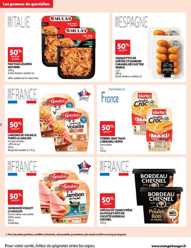 Catalogue Auchan - Auchan - Les promos du moment valable dès le 13/10 au 25/10 - page 2