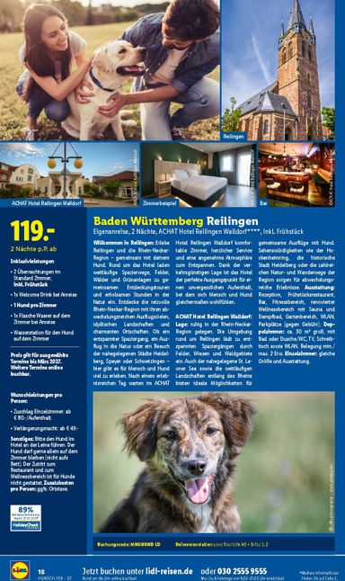 Prospekt Lidl - Lidl - Urlaub mit Hund gültig ab 29.07. bis 31.12. - seite 18