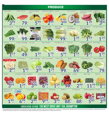 Flyer Oceans Fresh Food Market - Oceans - 150 West Drive, Unit 104 Brampton valid since 10-23 until 10-29 - page 2
