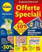 Lidl - Casale Monferrato valido da giovedì 29/10/2026